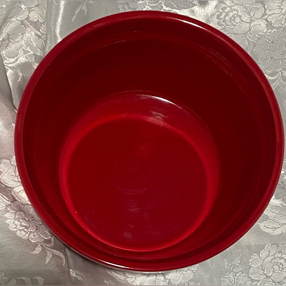 Red POPCORN Serving Bowl 8” Movie Night Snack Bowl - Picture 4 of 7